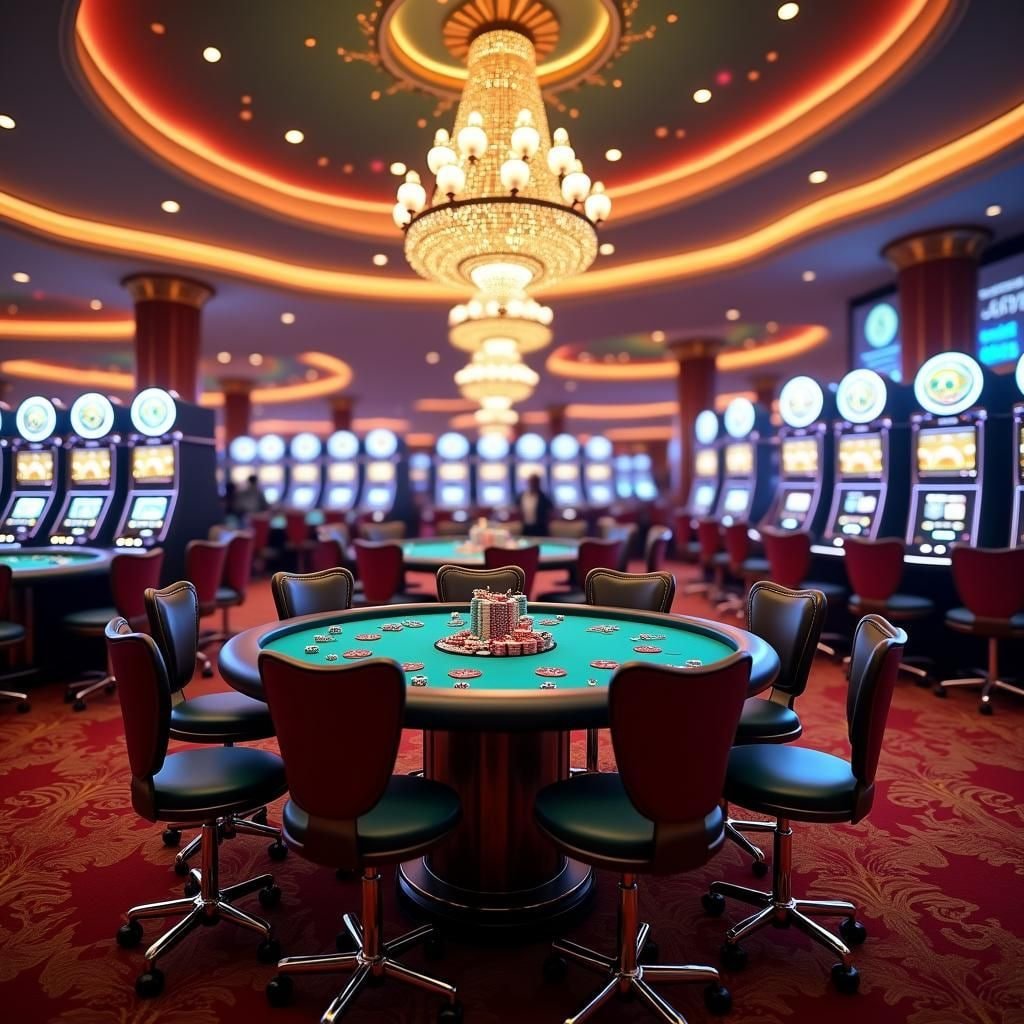 Capsa Banting live dealer table on presidenslot apk with five-card hand arrangement display